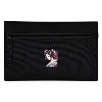 Femme japonaise Portrait Geisha Tradition Culture A - Trousse - noir - Devant