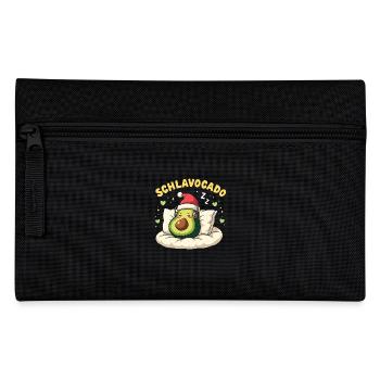 Schlavocado Offiziell Schlafanzug Weihnachten - Federtasche - Schwarz - Vorne