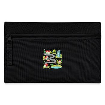 Father's Day with Cars - Car Play Mat - Pencil Case - black - Front