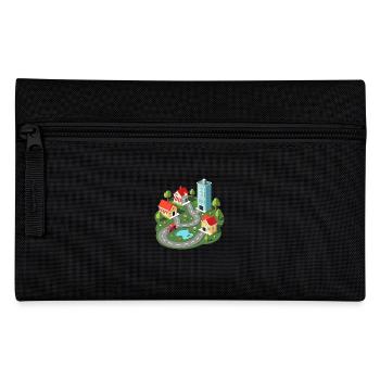 Car Play Mat - Father's Day with Cars - Pencil Case - black - Front