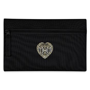 Love Quotes amore Flowers Women girl mom female - Pencil Case - black - Front