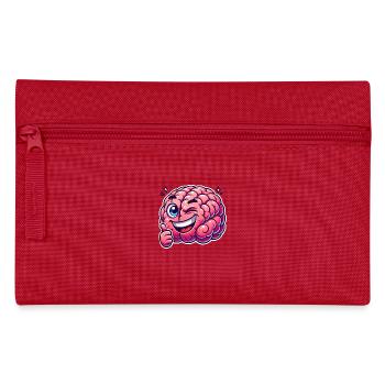Intelligent brain - Pencil Case - red - Front