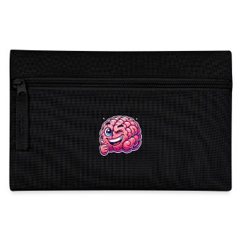 Intelligent brain - Pencil Case - black - Front