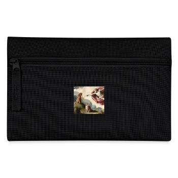 Michelangelo Cat - Pencil Case - black - Front