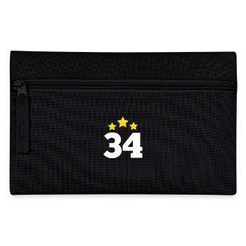 34 Jahre Stern - Geschenk zum 34-jährigen Jubiläum - Federtasche - Schwarz - Vorne