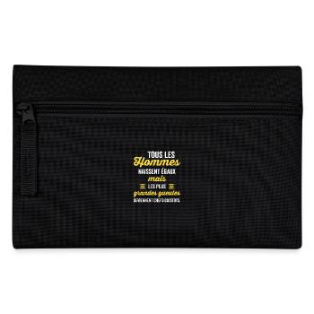 Koch Koch Geschenk Brigade lustiger Humor - Federtasche - Schwarz - Vorne