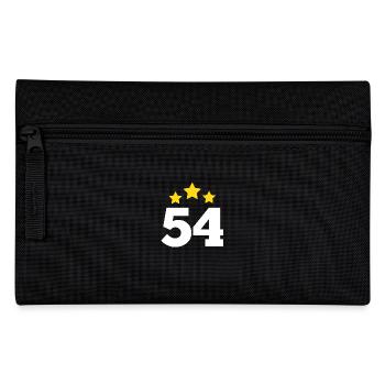 54 Years Star - 54th Anniversary Gift - Pencil Case - black - Front