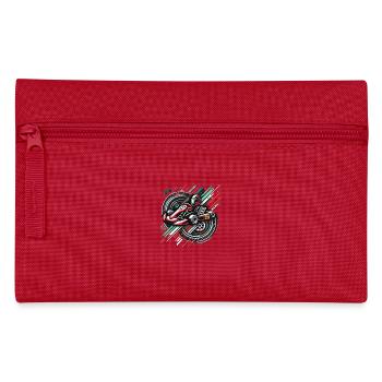 Karting Motorsport - Federtasche - Rot - Vorne