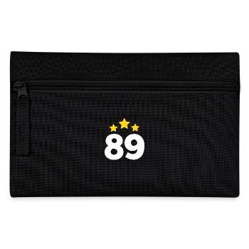 89 ans étoile - cadeau 89e anniversaire - Trousse - noir - Devant