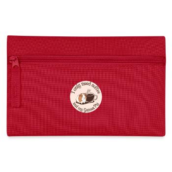 Just need coffee and my guinea pig - Pencil Case - red - Front