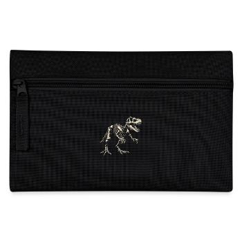 T-Rex Skelett Dinosaurier Dino - Federtasche - Schwarz - Vorne