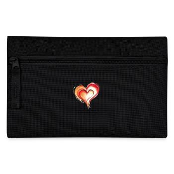 Hearts in unison. - Pencil Case - black - Front