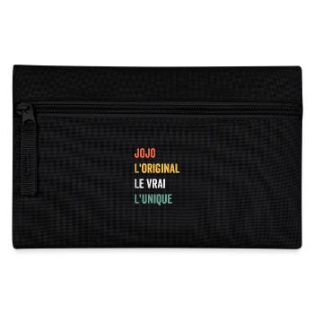 First name jojo The original The Real The unique jojo - Pencil Case - black - Front