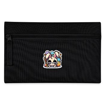 Burnout Bunny - Federtasche - Schwarz - Vorne