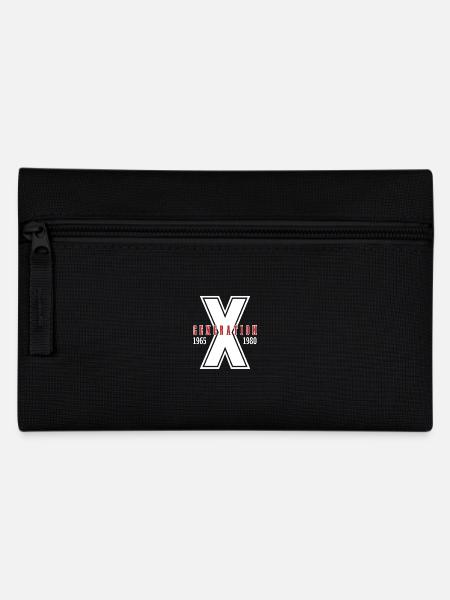 Generation X 1965-1980 - Federtasche - Schwarz