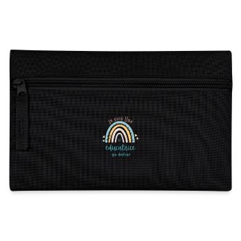 je suis Une éducatrice qui dechire - Trousse - noir - Devant