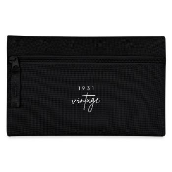 Vintage 1931 Birthday - Pencil Case - black - Front