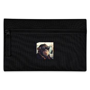 Cool Ape - Federtasche - Schwarz - Vorne
