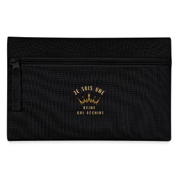 I'm a Queen Who Tears - Pencil Case - black - Front