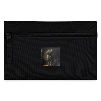 Black Animals - Black Cat - Federtasche - Schwarz - Vorne