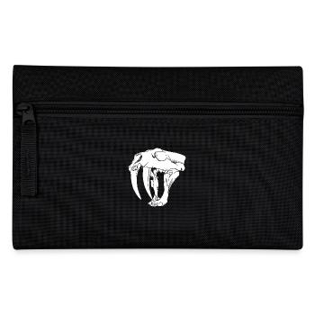 Sabre-toothed tiger - Pencil Case - black - Front