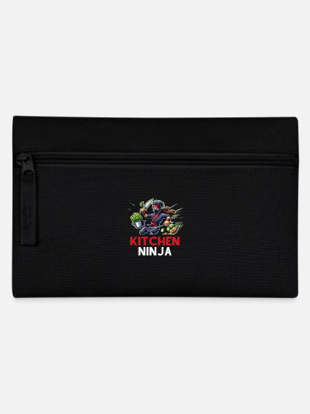 Kitchen Ninja – Speed, Precision, Enjoyment - Pencil Case - black