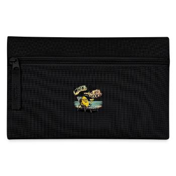 When Life Gives You Lemons, Add Vodka - Pencil Case - black - Front