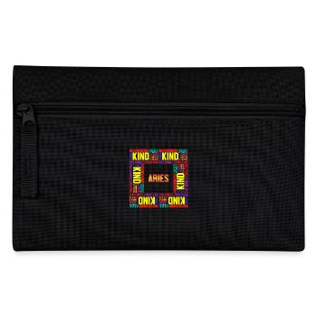 Zodiac sign Aries - Pencil Case - black - Front