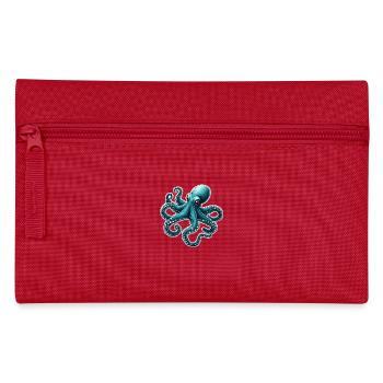 KRAKE - Federtasche - Rot - Vorne