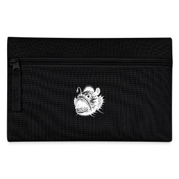 Poissons-grenouilles effrayants des profondeurs de la mer - Trousse - noir - Devant