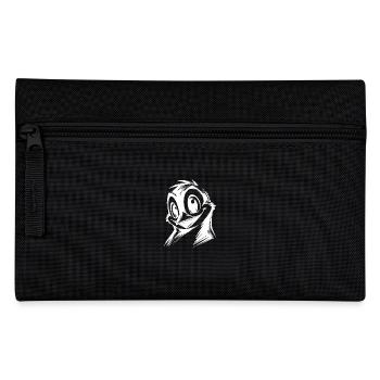 Cute Penguin Cartoon Pencil Style - Pencil Case - black - Front