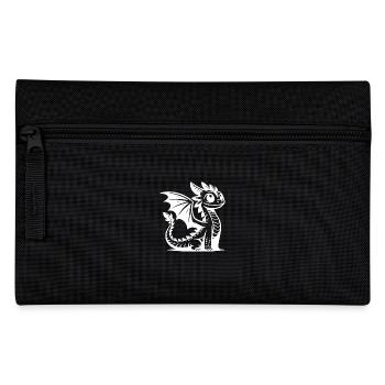 Imaginative dragon with magical charisma - Pencil Case - black - Front