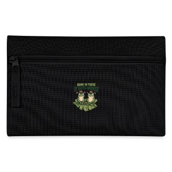 Accrochez-vous, ça s’aggrave Cartoon Frog Design - Trousse - noir - Devant