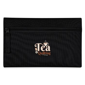 Tea & Quilting Quilter Sewing - Pencil Case - black - Front