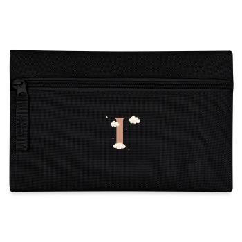 Lettre i nuages étoiles - Trousse - noir - Devant