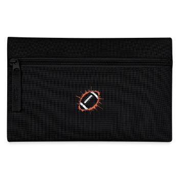 Fußball - Federtasche - Schwarz - Vorne