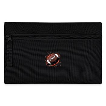 Fußball - Federtasche - Schwarz - Vorne