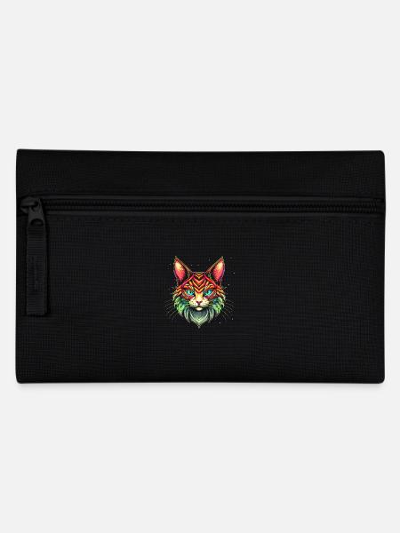Chat Maine coon - Trousse - noir