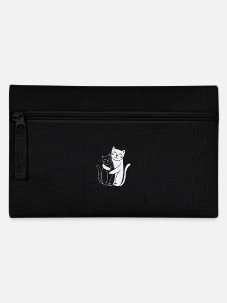 Chat Blanc & chat noir - Trousse - noir