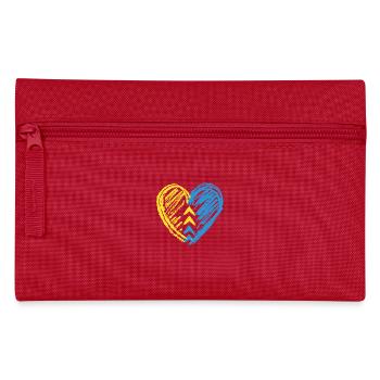 Schéma du syndrome de Down de l’anse cardiaque - Trousse - rouge - Devant