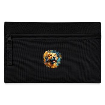 Golden Retriever - Pencil Case - black - Front