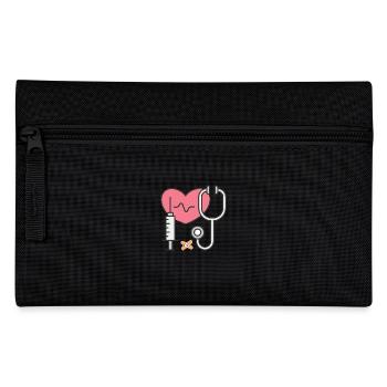 Docteur / Médecin / Hôpital / Médecine / Hopital - Trousse - noir - Devant