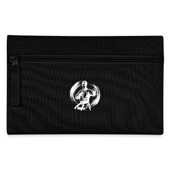 Asiatische Kampfkunst Selbstverteidigung Karate - Federtasche - Schwarz - Vorne