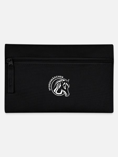 Pferdemädchen Spruch Geschenk Geschenkidee Hobby - Federtasche - Schwarz