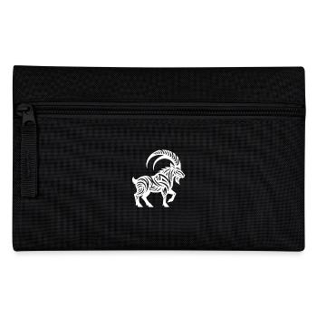 Wild Capricorn Tattoo - Pencil Case - black - Front