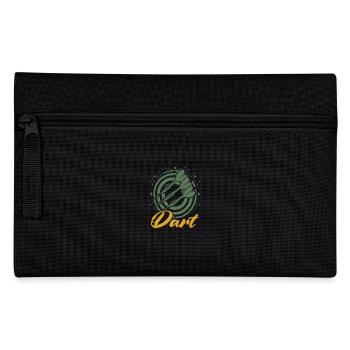 Darts Dart Saying Javelin Sports Gift Idea - Pencil Case - black - Front