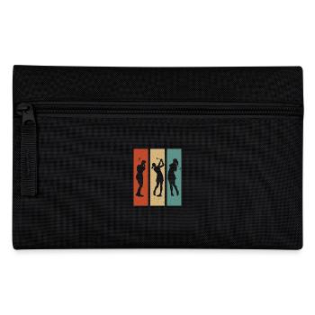 Golf Golf Femmes Cadeau Femme Femme Disant Fille - Trousse - noir - Devant