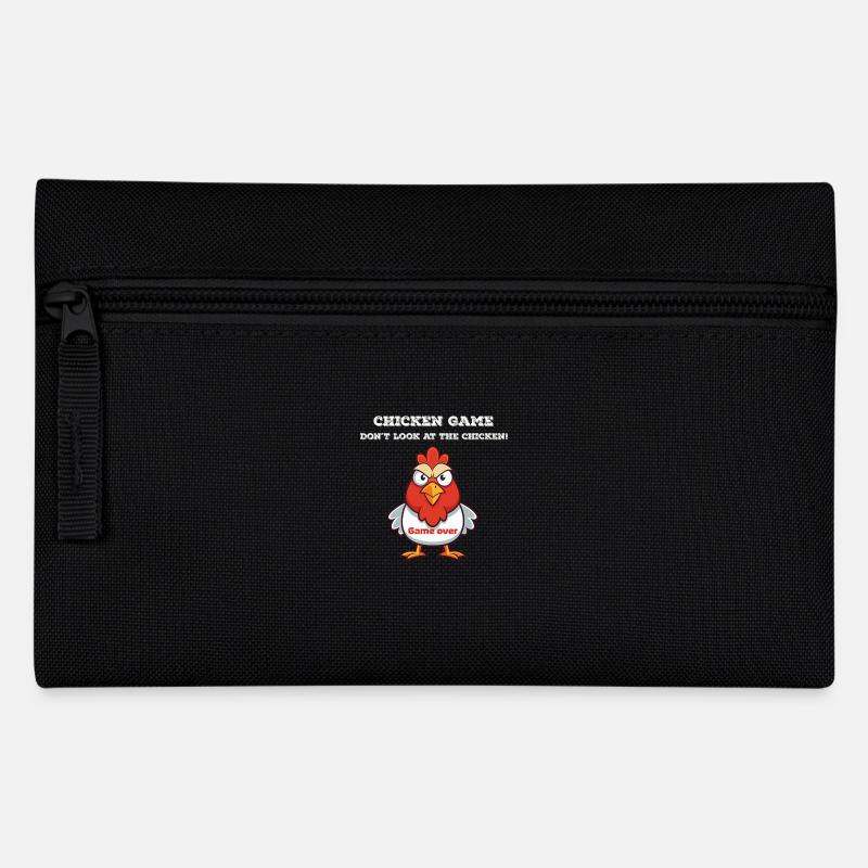 Jeu de poulet blanc - Trousse - noir