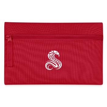 Poisonous Snake Tattoo Style - Pencil Case - red - Front