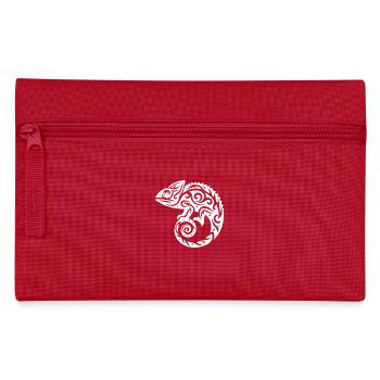 Chameleon Scaled Reptiles Disguise - Pencil Case - red - Front